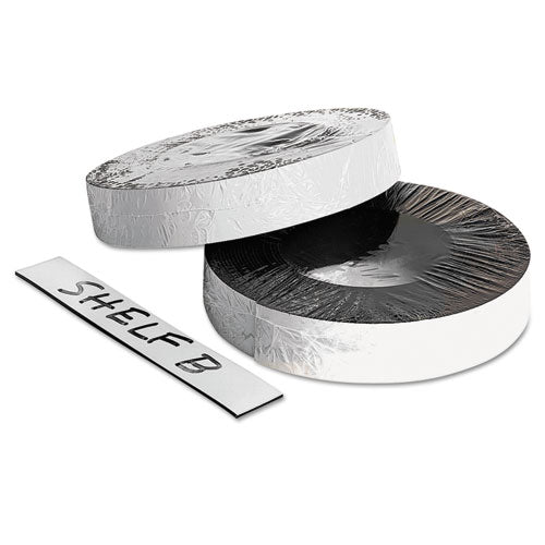 Dry Erase Magnetic Label Tape, White,1