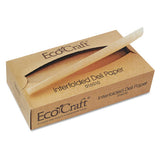 Ecocraft Interfolded Soy Wax Deli Sheets, 8 X 10 3-4, 500-box, 12 Boxes-carton