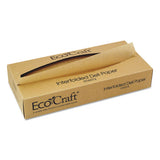 Ecocraft Interfolded Soy Wax Deli Sheets, 12 X 10 3-4, 500-box, 12 Boxes-carton