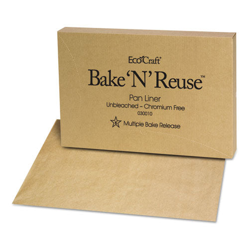 Ecocraft Bake 'n' Reuse Pan Liner, 16 3-8 X 24 3-8, 1000-box