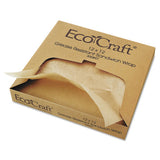 Ecocraft Grease-resistant Paper Wraps And Liners, Natural, 14 X 14, 1000-box, 4 Boxes-carton