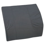 Lumbar Cushion, 14w X 3.88d X 13h, Black