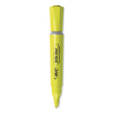 Brite Liner Tank-style Highlighter Value Pack, Chisel Tip, Fluorescent Yellow, 36-pack