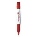 Intensity Low Odor Dry Erase Marker, Broad Chisel Tip, Assorted Colors, 4-set