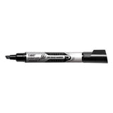 Intensity Tank-style Advanced Dry Erase Marker, Broad Chisel Tip, Black, Dozen