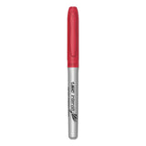 Intensity Permanent Marker, Fine Bullet Tip, Rambunctious Red, Dozen