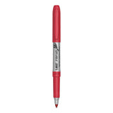 Intensity Permanent Marker, Fine Bullet Tip, Rambunctious Red, Dozen