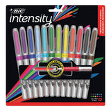 Intensity Ultra Permanent Marker, Extra-fine Needle Tip, Tuxedo Black, Dozen