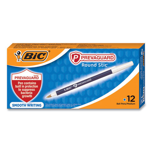 Prevaguard Ballpoint Pen, Stick, Medium 1 Mm, Blue Ink-blue Barrel, Dozen
