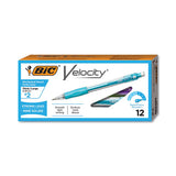 Velocity Original Mechanical Pencil, 0.7 Mm, Hb (#2.5), Black Lead, Blue Barrel, Dozen