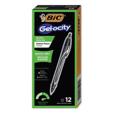 Gel-ocity Quick Dry Retractable Gel Pen, Medium 0.7mm, Blue Ink-barrel, Dozen