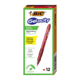 Gel-ocity Retractable Gel Pen, 0.7 Mm, Red Ink, Translucent Red Barrel, Dozen