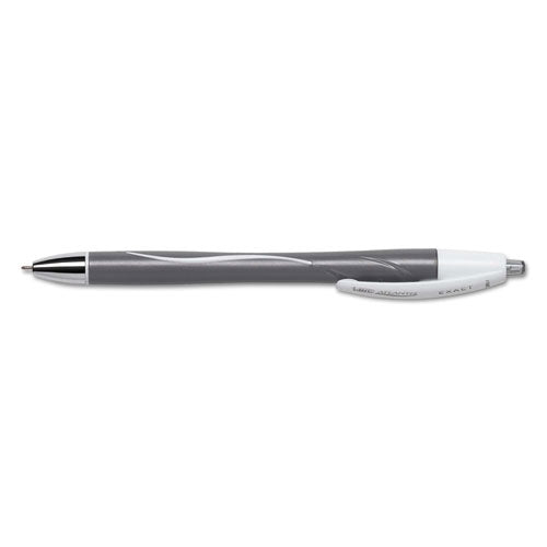 Atlantis Exact Retractable Ballpoint Pen, 0.7 Mm, Black Ink-barrel, Dozen