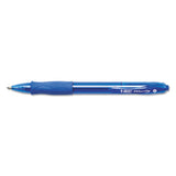 Velocity Atlantis Bold Retractable Ballpoint Pen Value Pack, 1.6 Mm, Blue Ink And Barrel, 36-pack