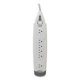 Surgemaster Home Series Surge Protector, 7 Outlets, 12 Ft Cord, 1045 J, White