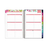 Day Designer Peyton Create-your-own Cover Weekly-monthly Planner, Floral, 8 X 5, Navy, 12-month (july-june): 2022 To 2023