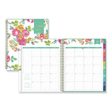 Day Designer Peyton Create-your-own Cover Weekly-monthly Planner, Floral, 8 X 5, Navy, 12-month (july-june): 2022 To 2023