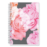 Joselyn Weekly-monthly Wirebound Planner, 8 X 5, Light Pink-peach-black, 2021