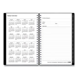 Enterprise Weekly-monthly Planner, Open Scheduling, 8 X 5, Black Cover, 2022
