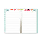 Day Designer Secret Garden Mint Frosted Weekly-monthly Planner, 8 X 5, Multicolor Cover, 12-month (jan To Dec): 2023