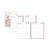 Fly By Frosted Weekly-monthly Planner, Fly By Butterflies Artwork, 11 X 8.5, Blush-pink Cover, 12-month (jan To Dec): 2023