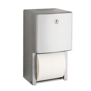 Conturaseries Two-roll Tissue Dispenser, 6 1-16" X 5 15-16" X 11"