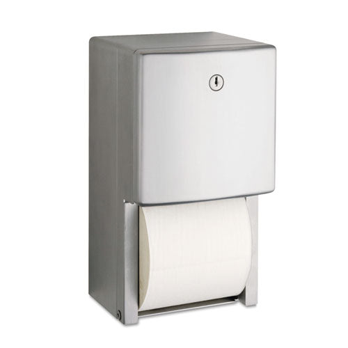 Conturaseries Two-roll Tissue Dispenser, 6 1-16