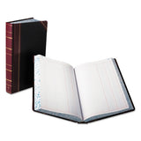Record-account Book, Record Rule, Black-red, 150 Pages, 9 5-8 X 7 5-8