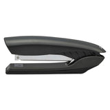 Premium Antimicrobial Stand-up Stapler, 20-sheet Capacity, Black