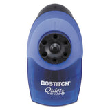 Quietsharp 6 Classroom Electric Pencil Sharpener, Ac-powered, 6.13" X 10.69" X 9", Blue