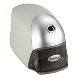 Quietsharp Executive Electric Pencil Sharpener, Ac-powered, 4" X 7.5" X 5", Gray