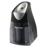 Quietsharp Executive Vertical Electric Pencil Sharpener, Ac-powered, 5.88" X 3.69" X 6.4", Black