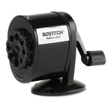 Antimicrobial Manual Pencil Sharpener, Manual, 5.44" X 2.69" X 4.33", Black