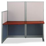 Straight Workstation (box 2 Of 2) Office-in-an-hour, 64.5w X 32.25d X 63h, Hansen Cherry