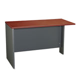 Series C Collection 72w Desk Shell, 71.13w X 29.38d X 29.88h, Natural Cherry-graphite Gray