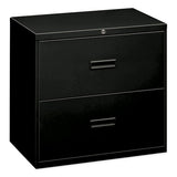 400 Series Two-drawer Lateral File, 30w X 18d X 28h, Black
