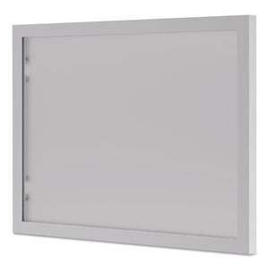 Bl Series Hutch Doors, Glass, 13.25w X 17.38h, Silver-frosted