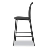 Instigate Mesh Back Multi-purpose Stool, Supports Up To 250 Lbs., Black Seat-black Back, Black Base, 2-carton
