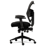 Vl532 Mesh High-back Task Chair, Supports Up To 250 Lbs., Black Seat-black Back, Black Base