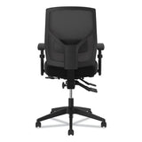 Vl582 High-back Task Chair, Supports Up To 250 Lbs., Black Seat-black Back, Black Base