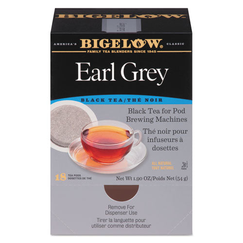 Earl Grey Black Tea Pods, 1.90 Oz, 18-box