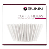 Coffee Filters, 8-10-cup Size, 100-pack, 12 Packs-carton