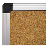 Value Cork Bulletin Board With Aluminum Frame, 24 X 36, Natural