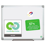 Earth Ceramic Dry Erase Board, 24x36, Aluminum Frame