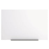 Magnetic Dry Erase Tile Board, 38 1-2 X 58, White Surface