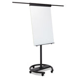 360 Multi-use Mobile Magnetic Dry Erase Easel, 27 X 41, Black Frame