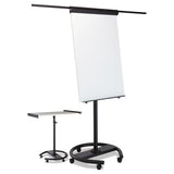 360 Multi-use Mobile Magnetic Dry Erase Easel, 27 X 41, Black Frame