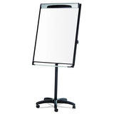 Platinum Mobile Easel, White, 29 X 41, Black Frame