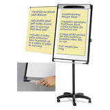 Platinum Mobile Easel, White, 29 X 41, Black Frame