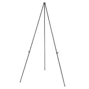 Instant Easel, 61 1-2", Black, Steel, Lightweight